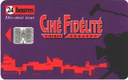 Carte Ciné Fidélité CF1 - face