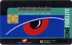 Carte Ciné Fidélité CF6c - face