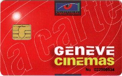 Carte Ciné Fidélité CF7 - face