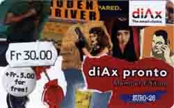 Carte recharge diAx RDI3 - face