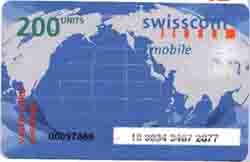 Carte recharge Natel RNAE1 - face